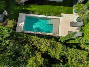 Construction d'une piscine d'échoppe à Bordeaux Caudéran